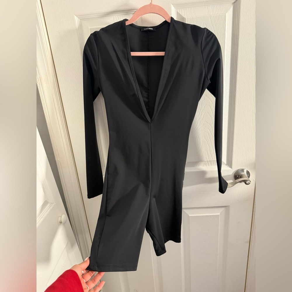 Sexy Fashion Nova Black Jumpsuit